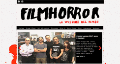 Desktop Screenshot of filmhorror.com
